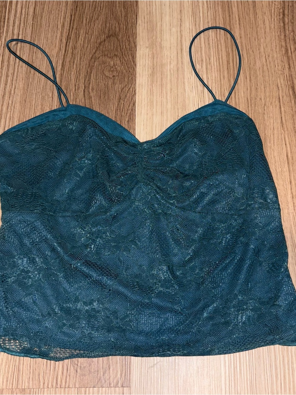wild fable Teal Lace Cami
